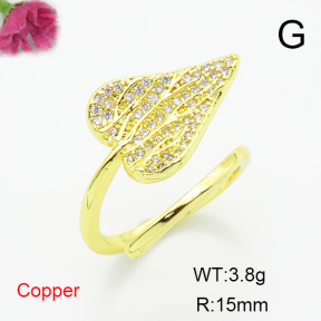 Fashion Copper Ring  F6R401303vbmb-L017