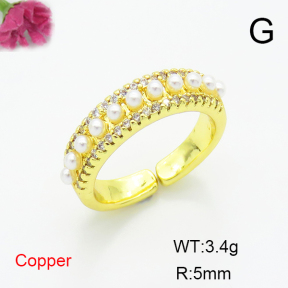 Fashion Copper Ring  F6R401311vbmb-L017