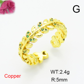 Fashion Copper Ring  F6R401312baka-L017