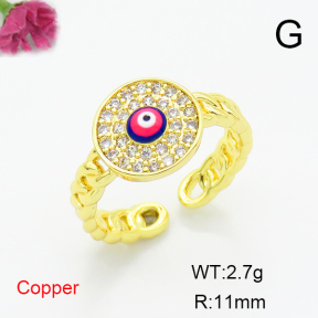 Fashion Copper Ring  F6R401315ablb-L017