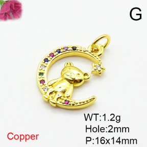 Fashion Copper Pendant  XFPC07316vail-L024