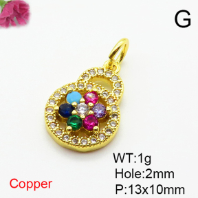 Fashion Copper Pendant  XFPC07332vail-L024