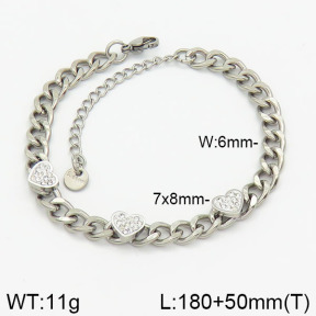 Stainless Steel Bracelet  2B4002010vbpb-617