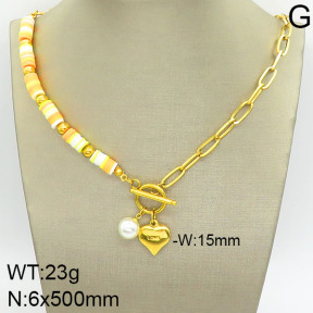 Stainless Steel Necklace  2N3000800vhov-656