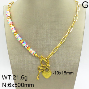 Stainless Steel Necklace  2N3000802vhov-656