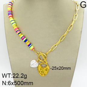 Stainless Steel Necklace  2N3000806vhov-656