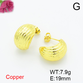 Fashion Copper Earrings  F6E200223vbnb-L017