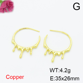 Fashion Copper Earrings  F6E200231vbmb-L017