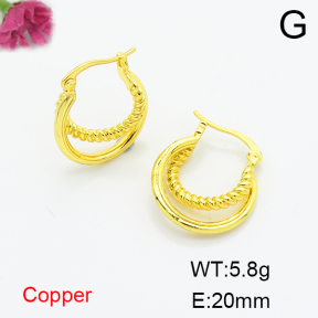 Fashion Copper Earrings  F6E200232vbnb-L017