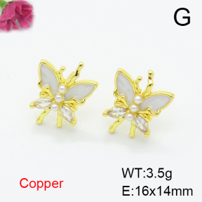 Fashion Copper Earrings  F6E404321vbmb-L017