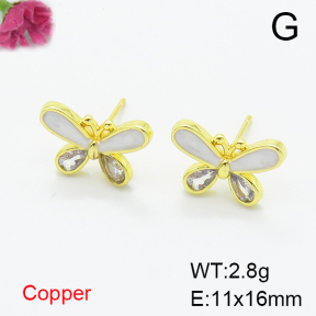 Fashion Copper Earrings  F6E404324vbmb-L017