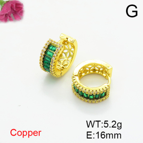 Fashion Copper Earrings  F6E404328bbov-L017