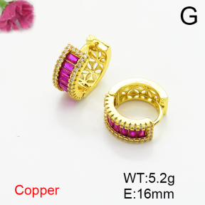Fashion Copper Earrings  F6E404329bbov-L017
