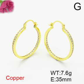 Fashion Copper Earrings  F6E404332ahlv-L017