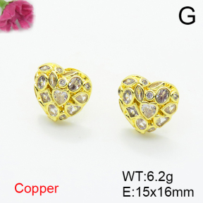 Fashion Copper Earrings  F6E404334vbnb-L017