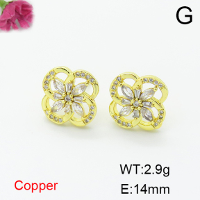 Fashion Copper Earrings  F6E404336vbnb-L017