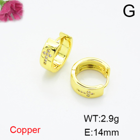 Fashion Copper Earrings  F6E404341baka-L017