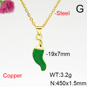 Fashion Copper Necklace  F6N300802vail-L017