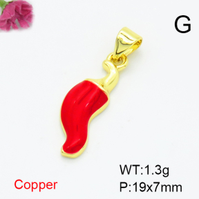 Fashion Copper Pendant  F6P300042vail-L017