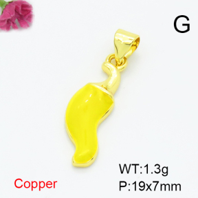 Fashion Copper Pendant  F6P300044vail-L017
