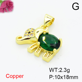 Fashion Copper Pendant  F6P400295avja-L017