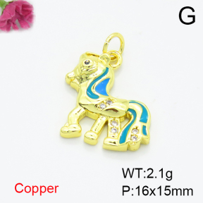Fashion Copper Pendant  F6P400303avja-L017