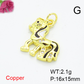 Fashion Copper Pendant  F6P400305avja-L017