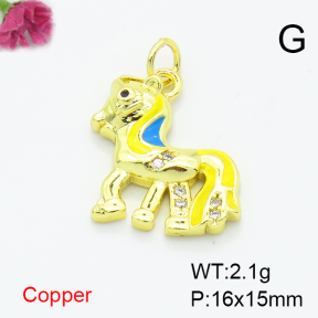 Fashion Copper Pendant  F6P400306avja-L017