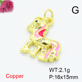 Fashion Copper Pendant  F6P400307avja-L017