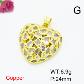 Fashion Copper Pendant  F6P400315vbnb-L017