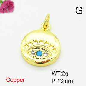 Fashion Copper Pendant  F6P400319vail-L017