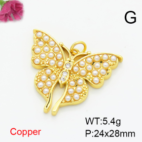 Fashion Copper Pendant  F6P400322vbmb-L017