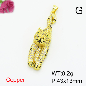 Fashion Copper Pendant  F6P400327vbnb-L017
