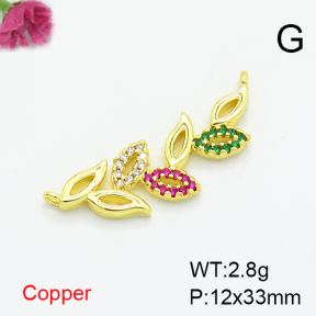 Fashion Copper Pendant  F6P400329ablb-L017
