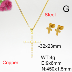 Fashion Copper Sets  F6S004693ablb-L017