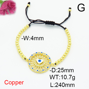 Fashion Copper Bracelet  F6B405492vbmb-L002