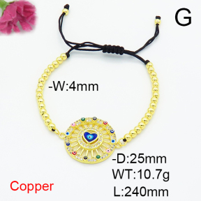 Fashion Copper Bracelet  F6B405493vbmb-L002