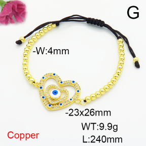 Fashion Copper Bracelet  F6B405495vbll-L002