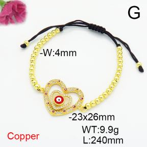 Fashion Copper Bracelet  F6B405496vbll-L002