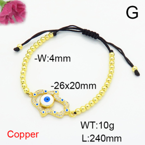 Fashion Copper Bracelet  F6B405497aakl-L002