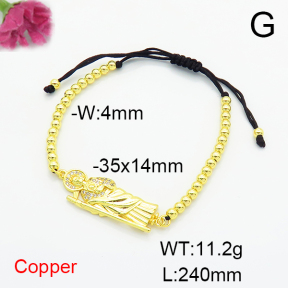 Fashion Copper Bracelet  F6B405501baka-L002