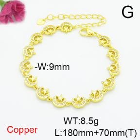 Fashion Copper Bracelet  F6B405510vhha-L002
