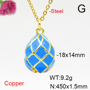 Fashion Copper Necklace  F6N300807aakl-L002