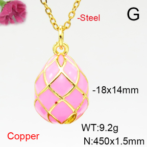 Fashion Copper Necklace  F6N300809aakl-L002