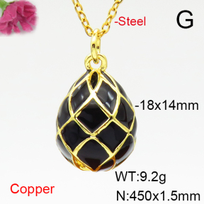 Fashion Copper Necklace  F6N300810aakl-L002
