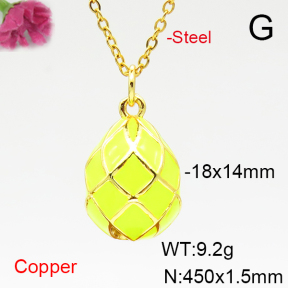 Fashion Copper Necklace  F6N300811aakl-L002
