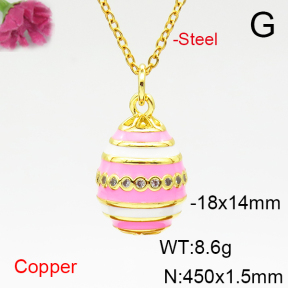 Fashion Copper Necklace  F6N300816aakl-L002