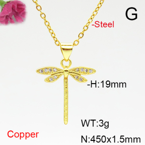 Fashion Copper Necklace  F6N405024vaia-L002