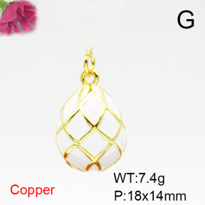 Fashion Copper Pendant  F6P300049aakl-L002