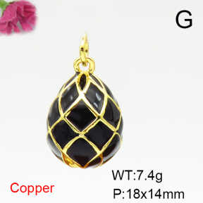 Fashion Copper Pendant  F6P300051aakl-L002